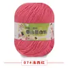 Fios para Tricô Atacado Bolas de Lã Fio Proteína da Seda Médio Fino 6 Fios Fio para Bebê Artesanato DIY Tricô Sapatos de Algodão Fio para Pantufas de Crochê