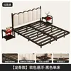 Cama Flotante de Hierro Forjado, Simple y Moderna, para Uso Doméstico, Cama Matrimonial para Habitaciones de Alquiler, Reforzada y Engrosada, Cama Suave Suspendida, Universal para Otros Usos