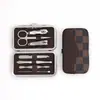 Conjunto de Cortadores de Unha Atacado em Estoque, Tesoura de Unha, Cortadores de Unha, Faca de Pedicure, Ferramentas de Manicure, Conjunto de Beleza de 7 Peças
