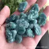 Accesorios de Colgante Pixiu de Jade Azul Natural Jade Natural Hecho a Mano DIY Colgante de Llave Colgante de Teléfono Móvil Stock Listo Venta al por Mayor