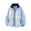 Chaqueta de algodón con cuello alto para hombre y mujer, nuevo estilo de invierno 2026, engrosada para abrigar, versátil, de corte holgado y adecuada para parejas
