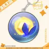 Nuevo llavero acrílico de bola de prisma con capas de doble cara, colgante de mochila con temática de anime, decoración creativa al por mayor