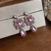 Pendientes de Aro Transfronterizos Europeos y Americanos con Zirconia en Forma de Gota de Agua con un Diseño Único, Pendientes Vintage con un Toque de Lujo Ligero y Alta Gama, Exquisitos Accesorios para Orejas