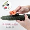 Cuchillo Pelador Creativo Multifuncional Utensilio de Cocina Pelador Acero Inoxidable Dedo Pelador de Melón Zanahoria Fruta Herramienta de Cocina