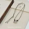 Collar Colgante de Elefante Pequeño Estilo Étnico para Mujer Modelo Nuevo 2026 Cadena de Suéter Estilo Chino Nuevo Accesorio de Cuello Simple y Elegante para Sudadera