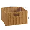 Cesta de almacenamiento de armario nórdico, caja de almacenamiento tejida, cesta organizadora simple para sala de estar, tejido de imitación de ratán