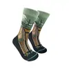 Suministro transfronterizo de calcetines de caña media para hombre y mujer, marca de moda, medias, personalidad, calcetines europeos y americanos para hombre y mujer, calcetines deportivos para patineta