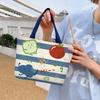 Bolso de Lona de Moda para Mujer 2026 Nuevo Modelo Bolso Tote Bolsa para Lonchera Minibolsa de Mano Bolsa para Almuerzo de Estudiante y Viajero al por Mayor