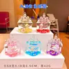 Adorno pequeño de pez marino acrílico, llavero de pez de océano, colgante creativo de botella de arena líquida de pez payaso, decoración de bolsa al por mayor
