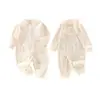 Jq Jingqi Mono para Bebé Algodón Puro Ropa para Bebé Estilo Otoño e Invierno Pelele Ropa para Recién Nacidos Manga Larga Capa Base