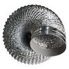 Tubo de Exaustão para Coifa de Cozinha Tubo Flexível de Folha de Alumínio Tubo de Saída para Ventilação de Exaustão de Coifa de Cozinha Resistente a Altas Temperaturas