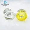 Em estoque 30ml marca grande mesmo estilo Oval plano fundo grosso frasco de líquido de essência frasco conta-gotas com cabeça plástica frasco de óleo essencial cosméticos