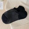 Meias de Barco Meias Invisíveis Femininas de Verão Finas Meias de Cor Sólida Meias de Algodão Femininas Meias Curtas Boca Rasa Sem Calcanhar Meias de Osso de Rede