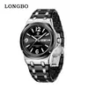 Relógio Masculino Longbo/Longbo 2025 Transfronteiriço À Prova d'Água Casual Transmissão ao Vivo Fábrica Direta Relógio de Quartzo 83892