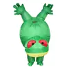 Disfraz inflable de dinosaurio personalizable traje de tiburón alienígena Halloween disfraz divertido para actuación decoración de fiesta