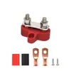 Baiding Hardware 12-48V Coche RV Yates Doble Terminal de Perno Pesado M6M8M10 Accesorios Universales de Modernización