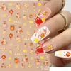 Redanco5D Repujado Ins Popular Dibujos Animados Pegatinas para Uñas Año Nuevo Año del Caballo Buena Suerte Pegatinas Estéreo para Uñas Dr1609
