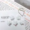 Nuevas y versátiles decoraciones para uñas color sólido y rosa, con diseños de flores primaverales tridimensionales y delicadas, perfectas para esmalte de uñas, aretes y adornos de resina.