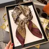 Lenço de seda espinha de peixe paisley para viagem, lenço quadrado color-block, lenço quadrado pequeno artístico retrô, lenço decorativo de pescoço, respirável e moderno