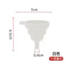 Embudo de Silicona Embudo Dispensador Bolsa para Almacenar Granos Bolsa de Hielo Uso de Embudo Plegable Telescópico Embudo de Silicona para Líquidos