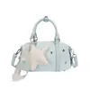 Bolsa Boston Elegante para o Dia a Dia de Grande Capacidade Modelo Novo 2026 Bolsa de Ombro Transversal para Mulheres Bolsa de Mão para Viagens de Curta Distância