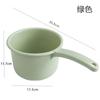 Colher de Água com Cabo Longo, Concha de Água Plástica Espessada Multifuncional, Doméstica de Cozinha para Lavar Verduras e Regar Flores, Concha de Água Simples com Bico