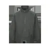Chaqueta de calle estilo americano negra para hombre, chaqueta de béisbol de otoño para pareja con cuello alto, chaqueta de vuelo, prenda exterior versátil casual