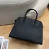 Bolso de mano Row Margaux CB de cuero genuino texturizado de alta gama, gran capacidad, para el trabajo, de hombro y cruzado