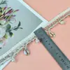 Popular Estilo Étnico Borla Concha Renda Acessórios Renda Cortina Decoração de Roupas Feito à Mão DIY Joias