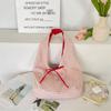 56232 Nova Bolsa Xadrez da Moda Bolsa de Ombro Fresca para Senhoras Estilo Preguiçoso Grande Capacidade Bolsa Carteiro Tote Bag