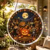 Novo Suncatcher de Acrílico de Halloween Transfronteiriço Quebra-Cabeça de Acrílico de Halloween F