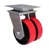 Fabricado por el Fabricante - Ruedas Universales de Doble Fila de Peso Excesivo - Ruedas para Vehículo de Transferencia de Palas de Aerogenerador - Ruedas Sólidas para Carro de Túnel