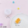 Miniatura Mini Comida Brinquedo Resina Pequenos Acessórios Molde de Silicone Assar Bolo DIY Cola Creme Cola Molde de Beliscar
