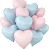 Globos de Papel de Aluminio en Forma de Corazón 12 Piezas Transfronterizos Globos para el Día de San Valentín Flotando en el Aire Globos de Helio Artículos de Decoración para Cumpleaños