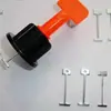 Ferramenta de Nivelamento para Instalação de Azulejos, Clipe de Nivelamento de Posicionamento com Agulha de Aço Substituível Extensível 1.0/2.0 Ferramenta de Nivelamento para Manutenção de Juntas