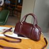 Bolso de Piel Vacuna para Mujer Cuero Genuino 2025 Nuevo Retro Bolso de Mano de Gran Capacidad Bolso de Hombro Versátil de Alta Gama Bolso Bandolera