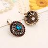 Pendientes Vintage Estilo Bohemio Étnico Europeo y Americano Pendientes Redondos para Mujer Joyería Venta Caliente en Aliexpress Pendientes de Tachuela