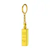 Encendedor de Barra de Oro de Moda para Tiktok/Kuaishou, Llavero Impermeable Multifuncional Encendedor de Queroseno para Uso en Exteriores