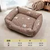 Casa para Perro de Invierno Sofá para Perro Pequeño Tipo Oso Cama para Perro Mascota Gato Nido Cálido para Dormir Nido Universal para Gato para Todas las Estaciones Venta al por Mayor