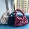Hilo de Lana Islandesa Súper Grueso de Exportación Japonesa y Coreana Bolso de Tejido DIY Hecho a Mano Bolso Auto-Hecho Regalo para Novia Bolso Cruzado Venta al por Mayor