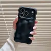 Funda para Teléfono Móvil con Patrón de Meteorito Tridimensional y Concha Ondulada Adecuada para iPhone 18 Pro Max Modelo Nuevo Apple 17 16/15 Mate