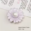 Accesorios de Resina DIY de Dibujos Animados, Pinzas para el Cabello de Pegamento Cremoso Flor de Perla, Hebillas para Zapatos de Funda de Teléfono, Colgantes para Llaveros y Artículos Decorativos