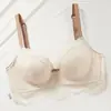 Conjunto de sutiã feminino para seios pequenos, com efeito push-up, sustentação lateral, anti-queda, sem aro, ajustável e sexy
