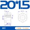 Tuerca Hexagonal Ranurada Galvanizada Flor Abierta Tuerca de Diente Fino M8M10M12M14M16M18M20M24M3048