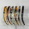 2026 Novo Estilo Simples Faixa de Cabelo Antiderrapante para Mulheres, Fina para Óculos, Lavar o Rosto, Acessório de Cabelo Versátil para Sair