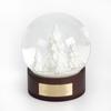 Contador xianggrandma 100mm Bola de cristal de árvore de Natal branca caixa de presente de luxo fábrica em estoque atacado presente de feriado
