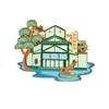 Imanes de Nevera Metálicos de la Ciudad de Suzhou, China, Souvenirs Turísticos Culturales y Creativos de Museos Personalizados, Imanes de Nevera Magnéticos Hechos por Encargo