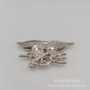 Insignia de Piloto de la Marina y American Airlines, Emblema Metálico Americano, Coleccionable para Entusiastas Náuticos, Metal Chapado en Oro