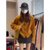 Cardigan de Lã Super Estiloso com Botão de Alavanca de Cinco Cores, Estilo Preguiçoso, para Mulheres, Casaco Suéter Macio e Grosso de Alta Qualidade