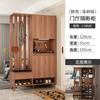 Gabinete para Zapatos Puerta Principal del Hogar con Taburete para Cambiar Zapatos Gabinete de Entrada Integrado Pantalla para Sala de Estar con Colgador Gabinete Divisor para Sofá